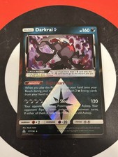 Pokemon Darkrai TCG Card 77/156 Prism Star Rare, SM Ultra Prism, LP Condition on eBay