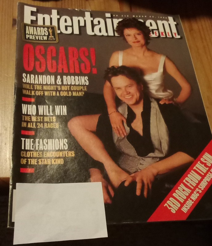 Lot Set 3 Entertainment Weekly EW Magazines 1996 The Oscars Susan Sarandon