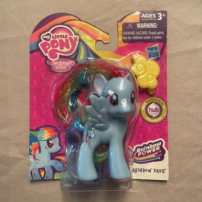 NIB My Little Pony FIM Rainbow Power Rainbow Dash Figure Hasbro Toy Collectible