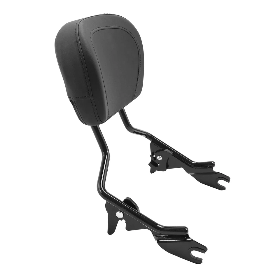 Respaldo desmontable Sissy Bar portaequipajes apto para Harley Road Glide 2009-2025 Foto 4 de 4