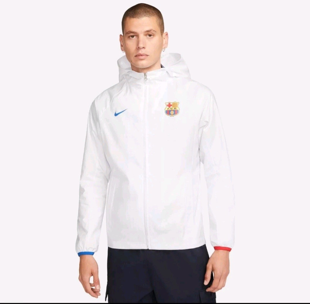 NIKE FC BARCELONA ALL WEATHER JACKET 2023/24 Men Size Medium
