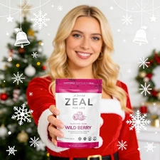 Zurvita Zeal for Life – 30-Day Wellness Bag (Wild Berry Flavor) – 420g