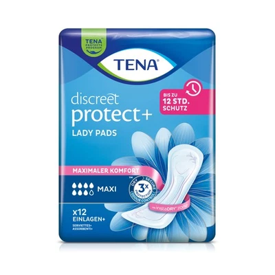 TENA Lady Discreet Maxi Inkontinenzeinlagen Damen Einlagen starke Blasenschwäche