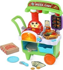 LeapFrog Build-a-Slice Pizza Cart Frustration Free Packaging Multicolor