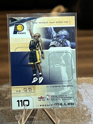 2002-03 Fleer Hot Shots #110 Jamaal Tinsley / Reggie Miller GG