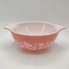 Vintage Pyrex 442 Pink Gooseberry 1.5 qt Cinderella Mixing Bowl Nesting