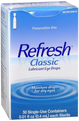 Refresh Classic Lubricant Eye Drops 50 EA