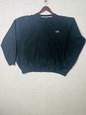 Cotton Traders Black Crew Neck Sweatshirt XXXL 3XL Comfortable Fit Long Sleeve