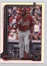 2025 Topps Series 1 Rainbow Foilboard Rece Hinds #217 00t5