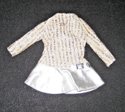 Vintage Mod Barbie #1885 Salute To Silver Sparkle  Minidress  Circa 1969