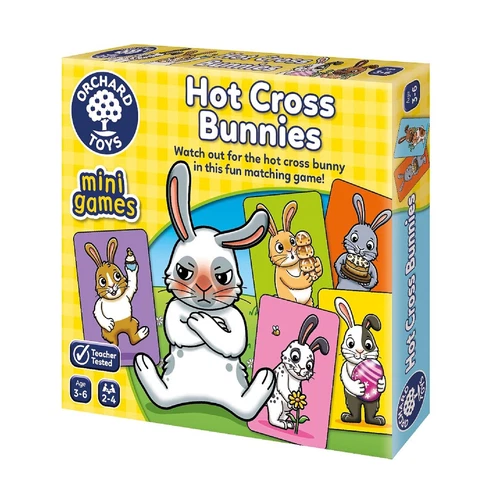 Orchard Toys Mini Games Hot Cross Bunnies Snap & Pair Game - Picture 1 of 2