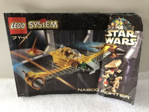lego star wars , 7141 naboo fighter. instructions / Manual Only