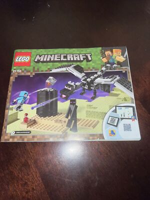 LEGO Minecraft 21151 Instruction Manual Only- No Pieces