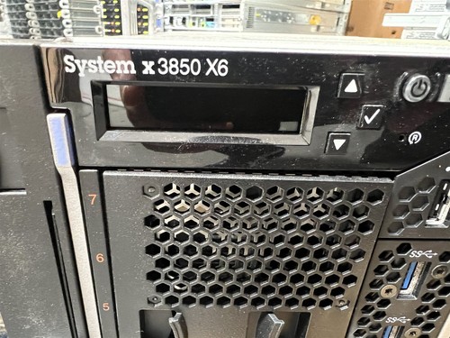 LENOVO SYSTEM X3850 X6 4SFF SERVER 4x 12C E7-4860V2 2.6GHz 32GB RAM 2x 300GB - Picture 2 of 8