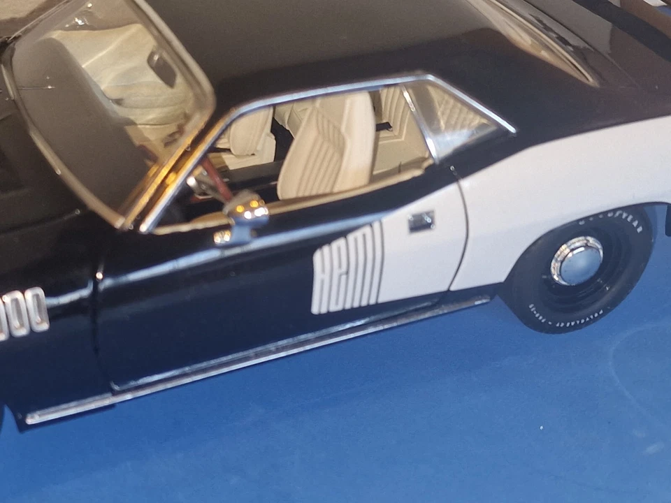 Acme 1:18 Plymounth Cuda 426 Hemi Limited Mopar GMP Highway Barracuda YCID - Immagine 4 di 4