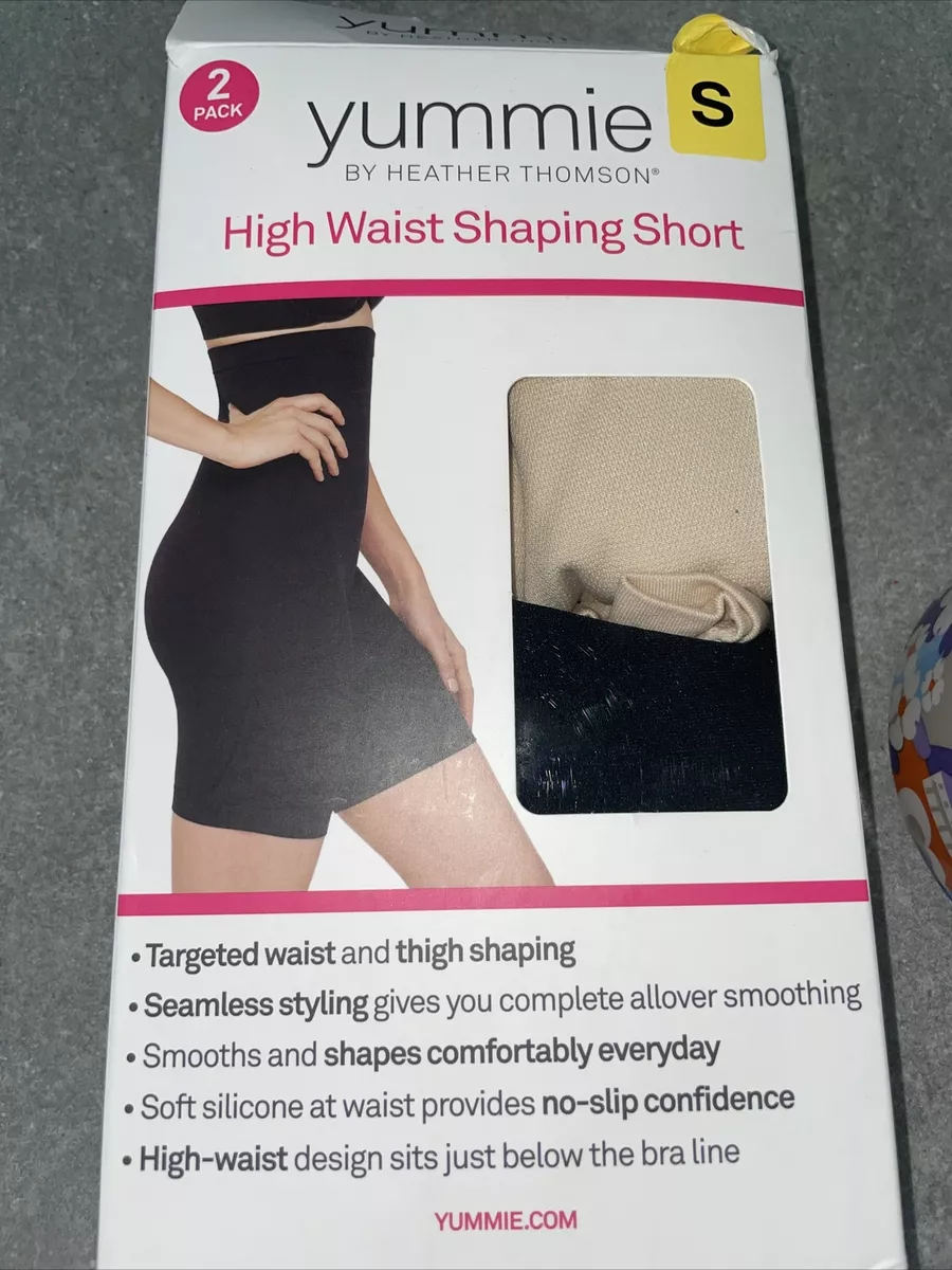 Yummie Women s High Waist Shaping Short 2 Pack eBay