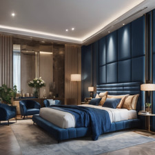 Upholstered Wall Panels Headboard Plush Velvet Velour Various Sizes & Colours