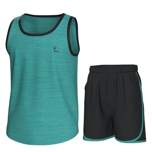 Essenclo Boys Clothing Set Athletic Shorts & Sleeveless Shirt Size 3-16 (2 Pcs) - Picture 114 of 176