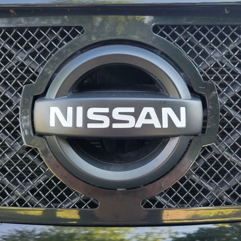 1 FRONT Decal Sticker NISSAN Letters Fit for Inter Emblem Frontier Pathfinder - Image 2 of 4