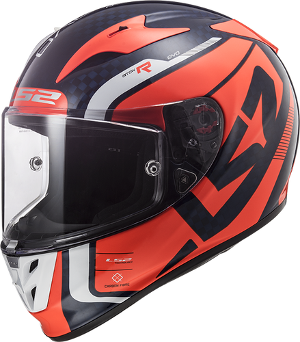 LS2 FF323 freccia C STING RACING MOTO GP CASCO INTEGRALE PINLOCK FLUO  ARANCIONE | eBay