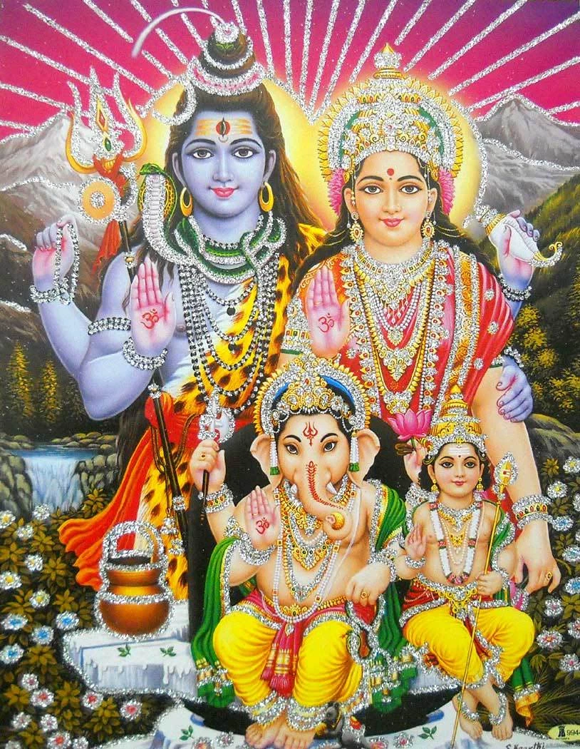 Lord Shiva Family lord-shiva-family