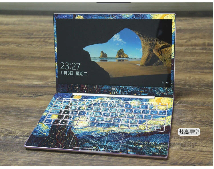 Dazzle Laptop Protector Leather Skin Stickers For Alienware M15 2018 ALW15C R4 - Image 3 of 4