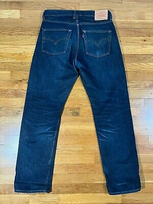 LEVI LVC 551ZXX VTG 1962 BIG E SELVEDGE DARK DENIM JEAN 29 LEVI LVC 551ZXX VTG 1962 BIG E SELVEDGE DARK DENIM JEAN 29