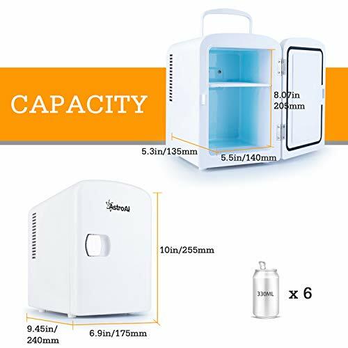 Medications Teal Astroai Mini Fridge 4 Liter 6 Can Ac Dc Portable Thermoelectric Cooler And Warmer For Skincare Foods Breast Milk Bedroom And Travel Interior Accessories Coolers Refrigerators