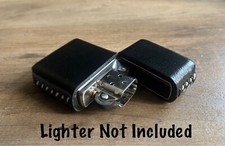 Genuine Leather Case for Zippo Lighter Standard Size (Made in USA ๐บ๐ธ)