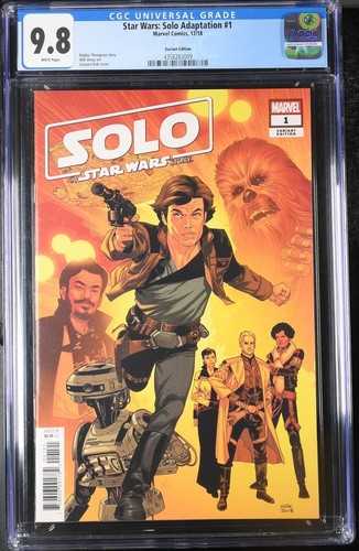 SOLO A STAR WARS STORY ADAPTATION #1 Leonard Kirk 1:25 Variant 1st Qi'Ra CGC 9.8