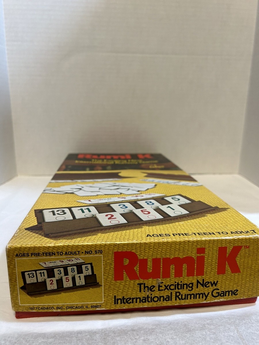 _ Rumy   Rummy Cube Game Four Players Edition, Deluxe 106 Tiles Rummy