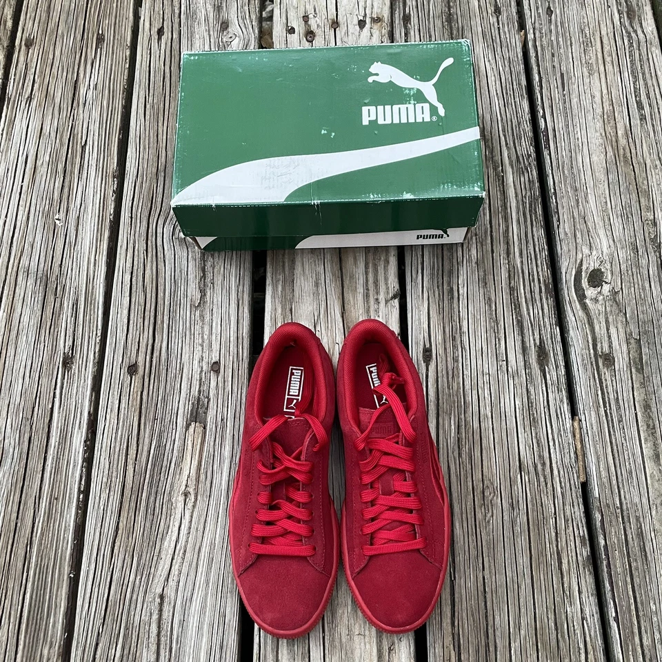 Zapatillas Puma GS Niños Talla 5.5 Gamuza Clásica Insignia Junior Cabernet 362951-16 Foto 2 de 4