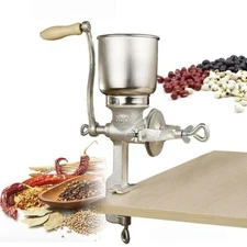 Manual Corn Flour Mill Tinned Iron Mill Grain Grinder Herbs Grinding Machine