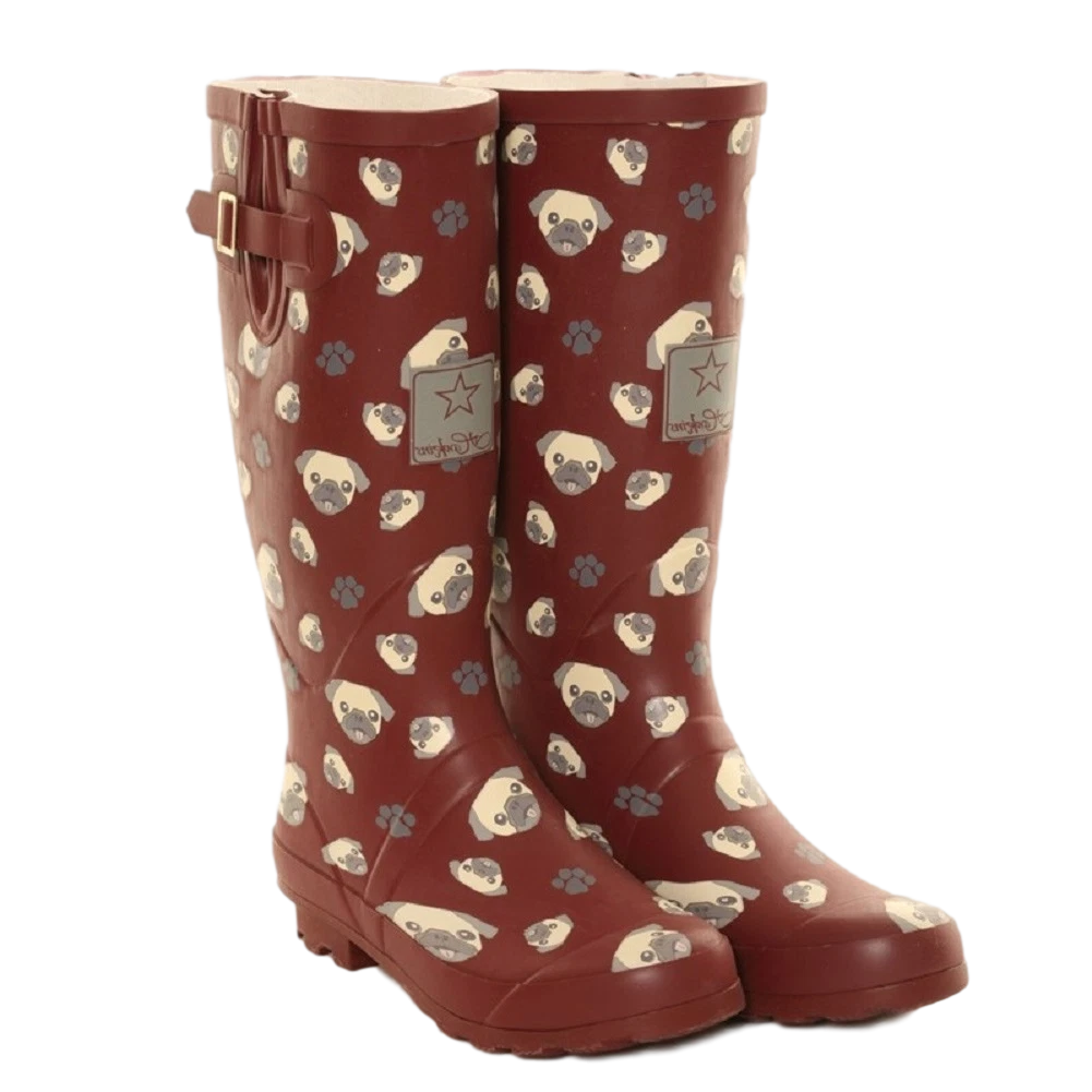 Pug rain hotsell boots