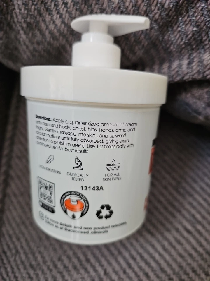 Advanced Clinicals, Vitamin C, Advanced Brightening Cream, 16 oz (454 g) - Image 2 of 3