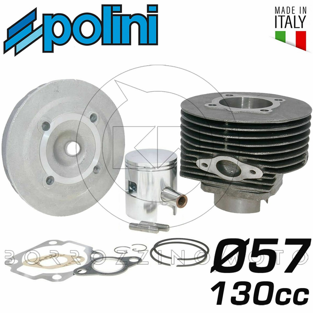 Motore Vespa 50 Blocco 130 Polini KIT MODIFICA MOTORE