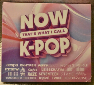 NOW THATS WHAT I CALL K-POP - BRAND NEW SEALED CD -PHOTOCARDS FOR