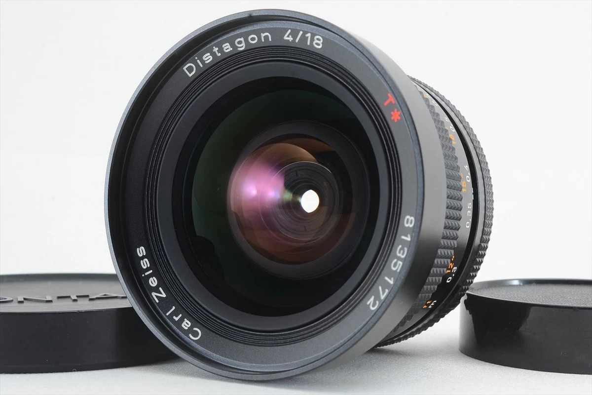 Mint] Contax Carl Zeiss Distagon 18mm F4 T* MMJ MF Lens 5472#J0623