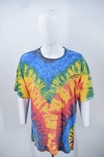 Flower Power 2011 Custom Hand Tie  Dye T-Shirt Mens 2XL
