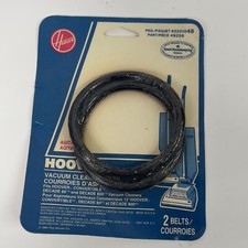 Hoover Vacuum Cleaner Belts Part #49258 (2 Belts) OEM -  NEW NOS