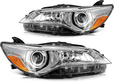 Driver Passenger Side Headlamp Headlight Assembly for Toyota Camry 2015-2017