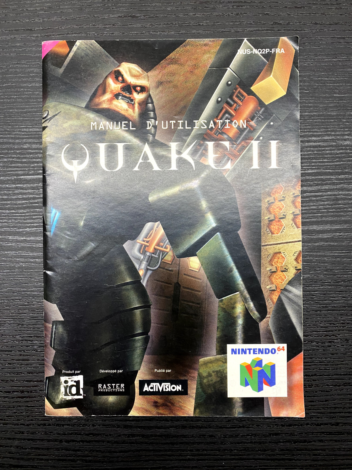 NOTICE SEULE Quake II 2 Nintendo 64 N64