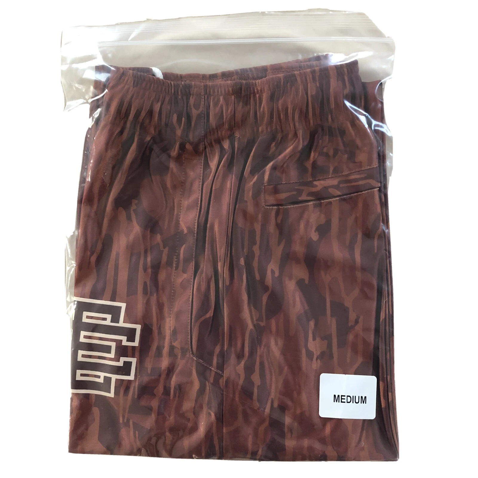Pantalon nylon camouflage doré Eric Emanuel taille M bape suprême NEUF