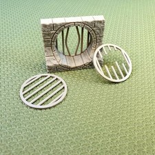 Sewer Entrance Pack Scenery 28mm SCATTER TERRAIN, D&D PATHFINDER WARGAMING