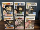 Funko Pops Mixed Lot Of 6 Anime - DBZ, One Piece, DanDaDan