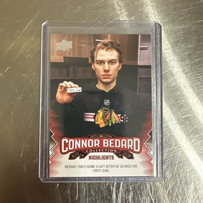2023-24 UD Connor Bedard Collection #21 Connor Bedard RC  Blackhawks ROOKIE NHL 