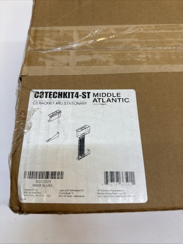 Middle Atlantic Rack Kit (Stationary, 4 RU, Thermostat) C3TECHKIT4-ST - Picture 2 of 3