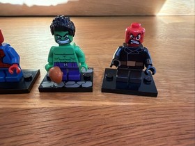 LEGO Marvel Minifigs Sets 76064 76065 76066 Spider Man Hulk Captain America