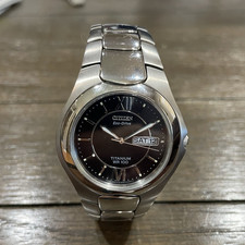 Citizen Eco-Drive Titanium Quartz 100m Day/Da...