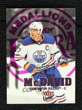 2023 Upper Deck Fleer Ultra Medallions Platinum 39/100 Connor McDavid #M-45 0a6